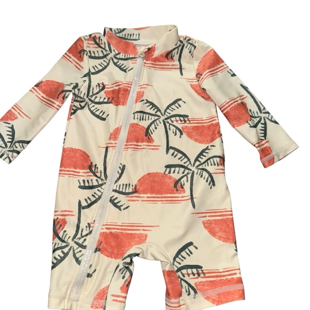 Baby Boy Bundle 0–3M Disney Mike, Carter’s Swim Sunsuit & Just One You Romper - Picture 3 of 8